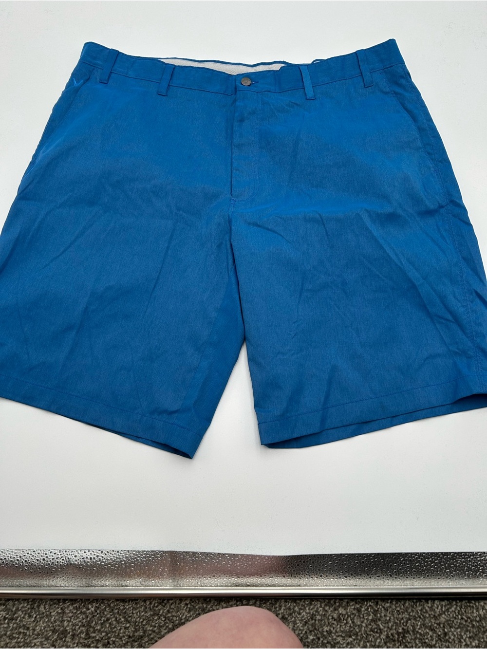 Callaway Golf blue polyester shorts size 40 #golf #athletic